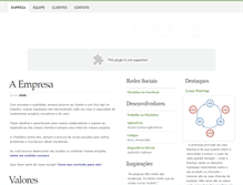 Tablet Screenshot of checkbox.com.br